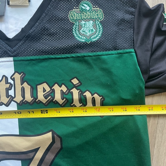 RARE - Harry Potter Slytherin Touchdown Jersey BlackMilk - Unisex S - Picture 5 of 7